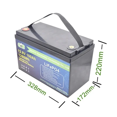 Pin lưu trữ năng lượng 12,8V 100Ah cho xe tay ga điện Pin lithium Iron Phosphate
