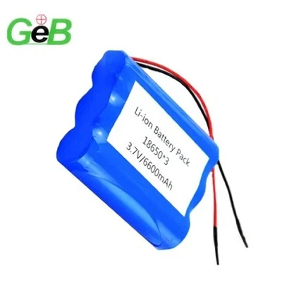 Lithium Ion Battery Pack 3.7 V 6600mah Lithium Ion Battery Pack 3.7 V 6600mah
